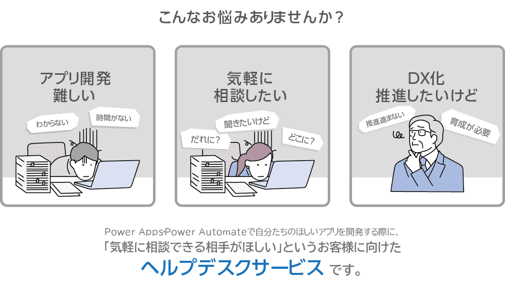 内製化支援サービス | PowerPlatform(Power Apps・Power Automate)サービス
