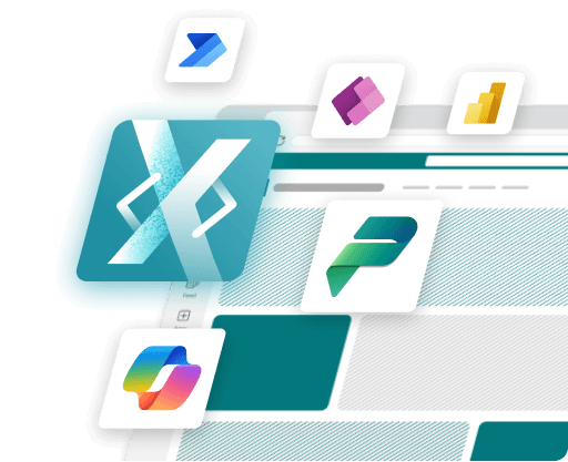 標準機能の限界を超える包括的な支援と、「X-SP」「Microsoftツール群」の活用