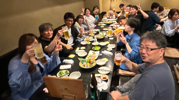 懇親会の様子1