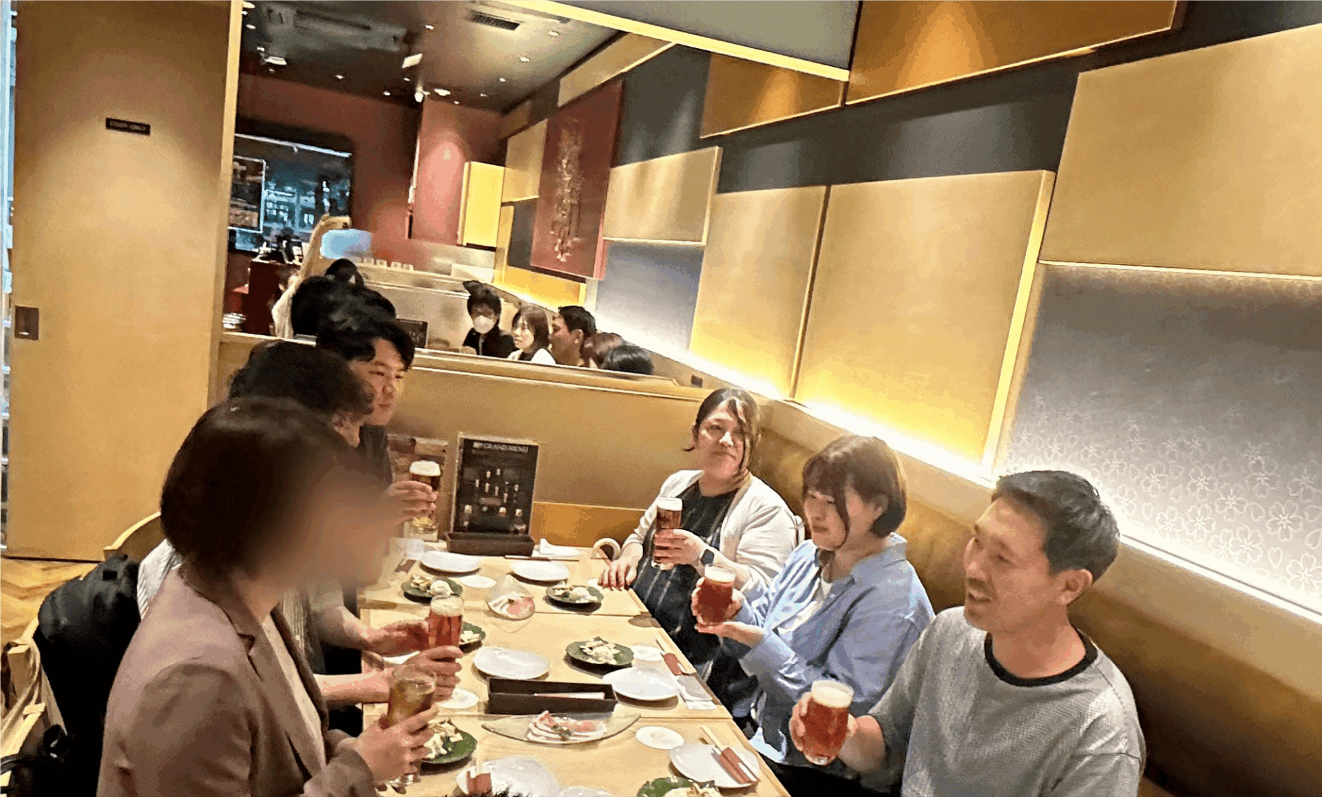 コンサルティング部メンバーとの歓迎会